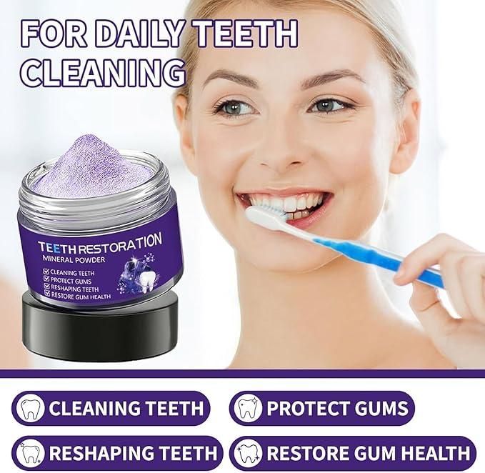 Teeth Restoration Mineral Powder 100gm Pack of 2