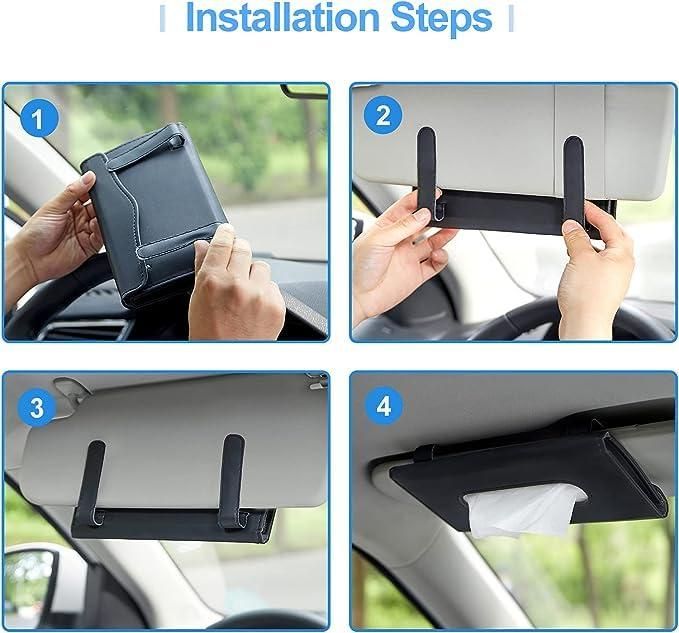 Automobile Car Sunshade Paper Towel Box