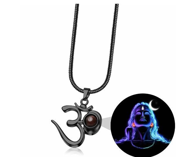 OM Pendant with Adiyogi