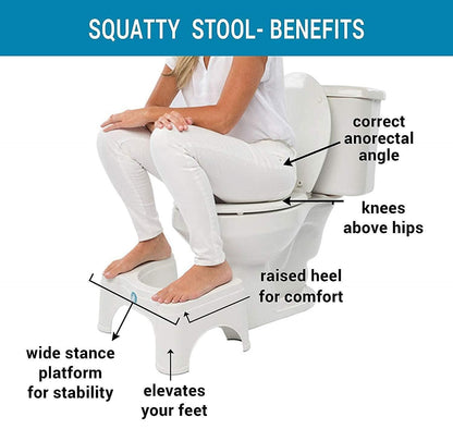 Step Stool Toilet Footstool Potty Stool for All (1Pcs)